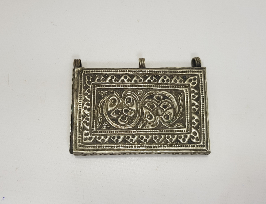 TÜRKMEN İŞİ GÜMÜŞ HAMAYIL 