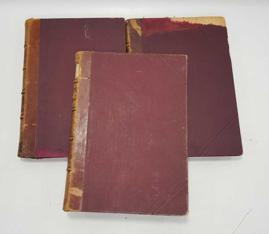 OSMANLICA KİTAP: AHMET REFİK - BÜYÜK TARİHİ UMUMİ - 3 CİLT BİR ARADA