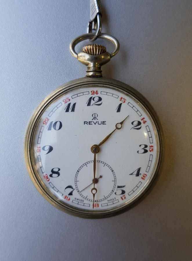 TCDD DEMİRYOLU VE TREN TEMALI REVUE MARKA CEP SAATİ 