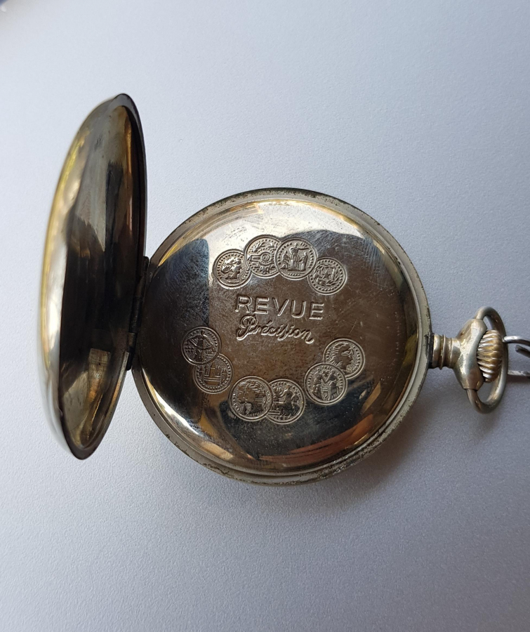 TCDD DEMİRYOLU VE TREN TEMALI REVUE MARKA CEP SAATİ 