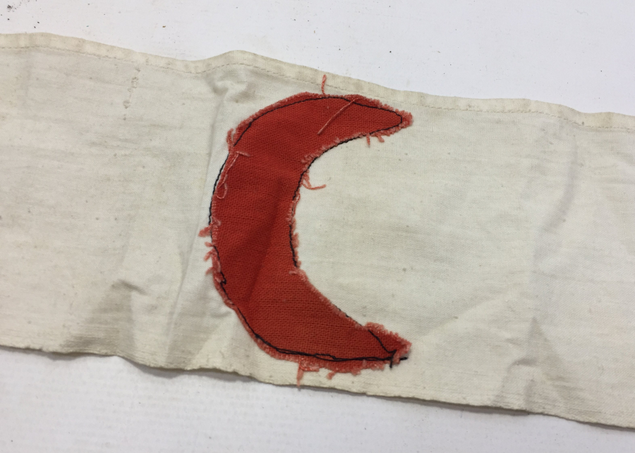 1. DÜNYA SAVAŞI DÖNEMİ HİLALİ AHMER KOL BANDI