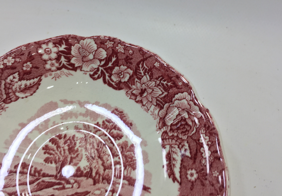 1900 BAŞLARI İNGİLİZ PORSELEN İKRAMLIK