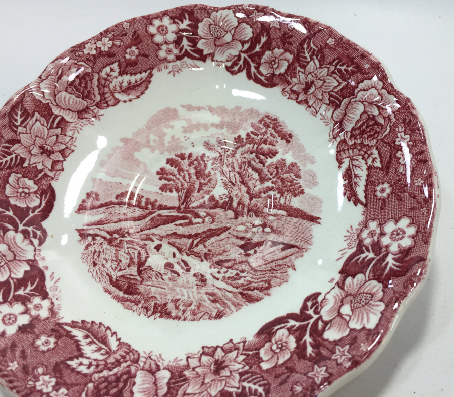 1900 BAŞLARI İNGİLİZ PORSELEN İKRAMLIK