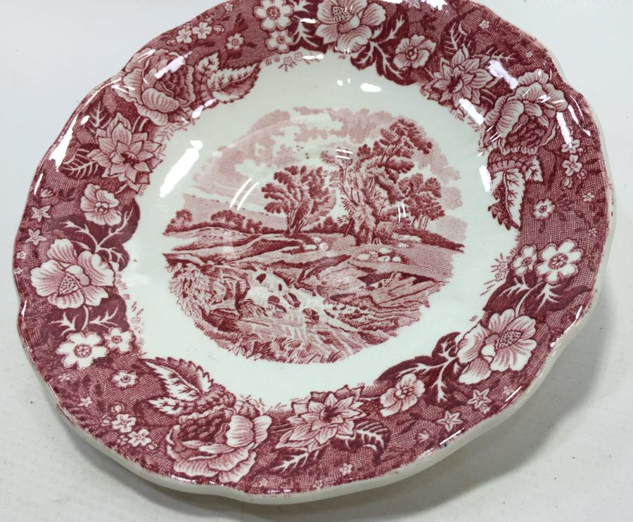 1900 BAŞLARI İNGİLİZ PORSELEN İKRAMLIK