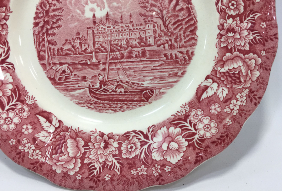 1900 BAŞLARI İNGİLİZLERİN OSMANLI PAZARINA YAPTIĞI PORSELEN TABAK