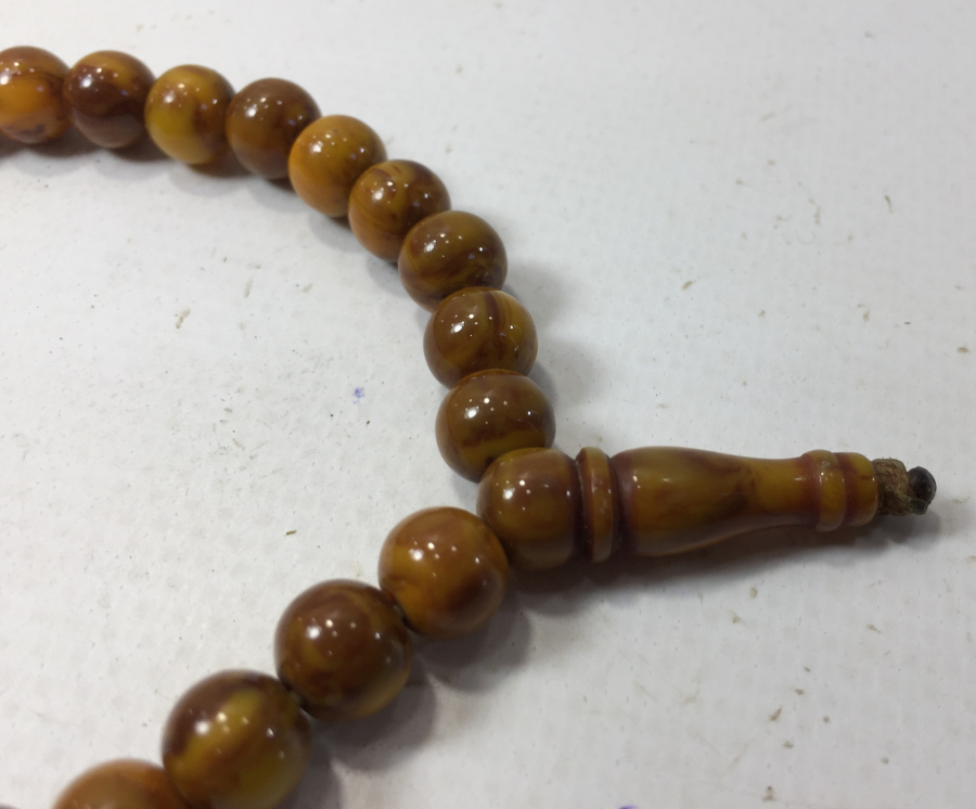 1930-40 LARDAN ÇEKESLOVAK KATALİN TESBİH