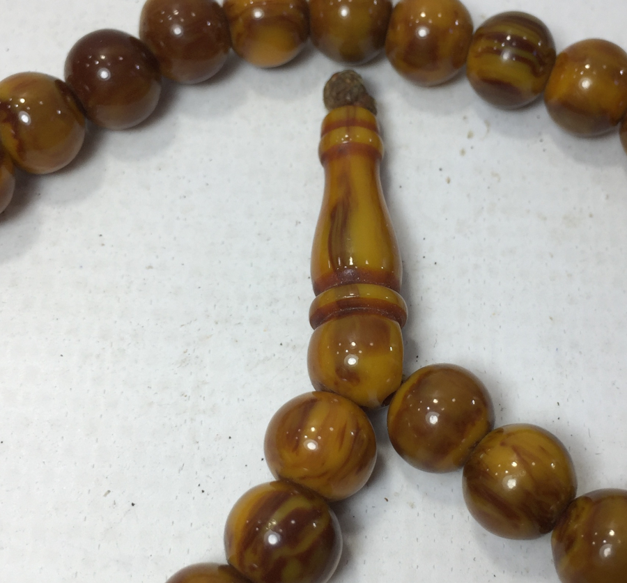 1930-40 LARDAN ÇEKESLOVAK KATALİN TESBİH