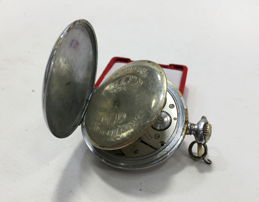 HİSLON MARKA KURMALI CEP SAATİ