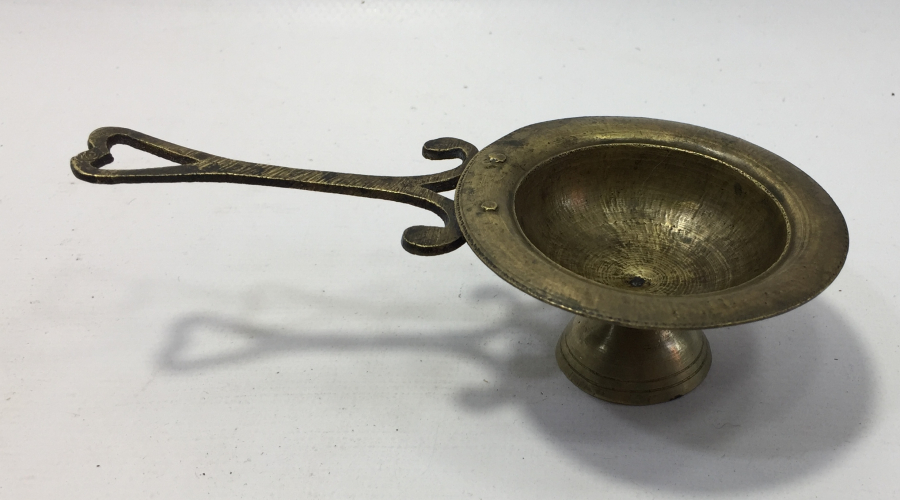 OSMANLI DÖNEMİ SÜLEYMANİYE DAMGALI KAHVECİ İŞİ NARGİLE KÖZLÜĞÜ