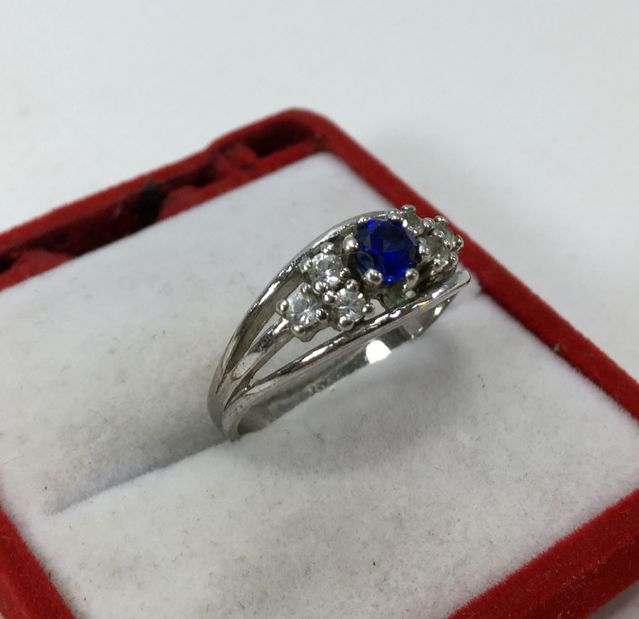 PIRLANTA TAŞLI ANTİKA YÜZÜK