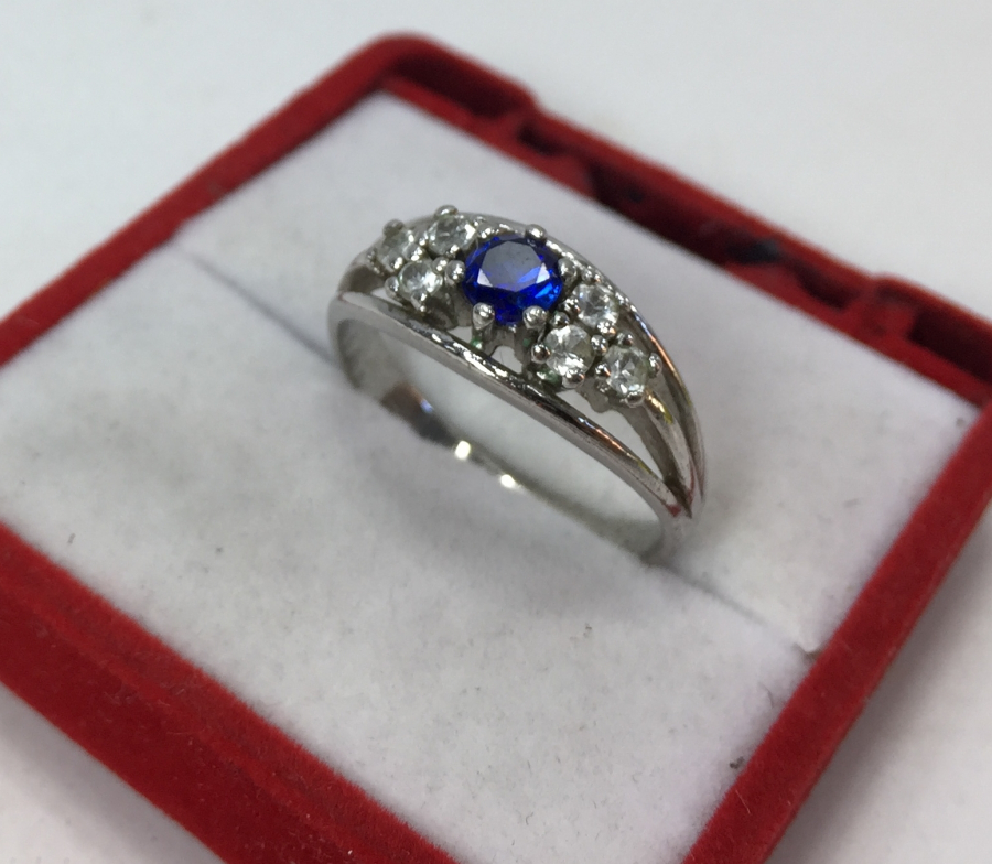 PIRLANTA TAŞLI ANTİKA YÜZÜK