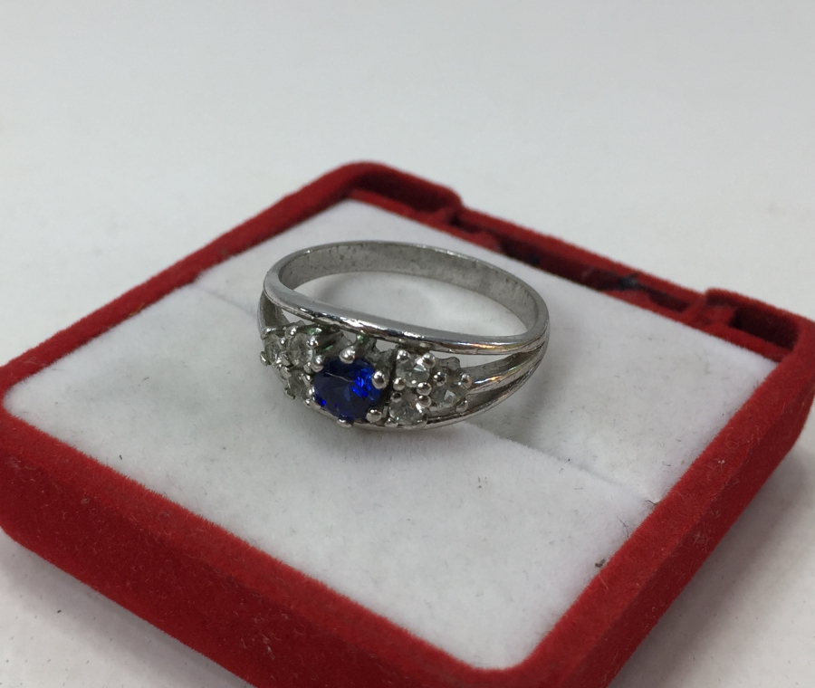 PIRLANTA TAŞLI ANTİKA YÜZÜK