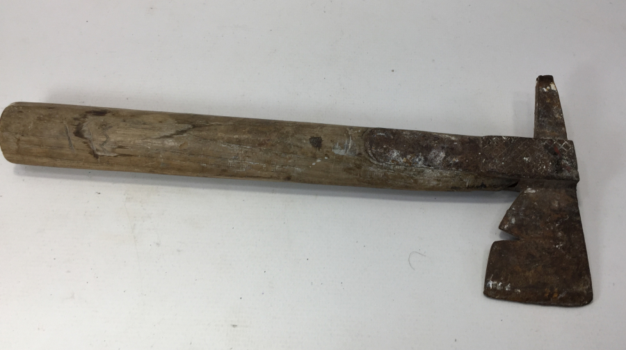 SAPI OSMANLICA YAZILI OSMANLI DÖNEMİ NADİR İTFAİYECİ BALTASI