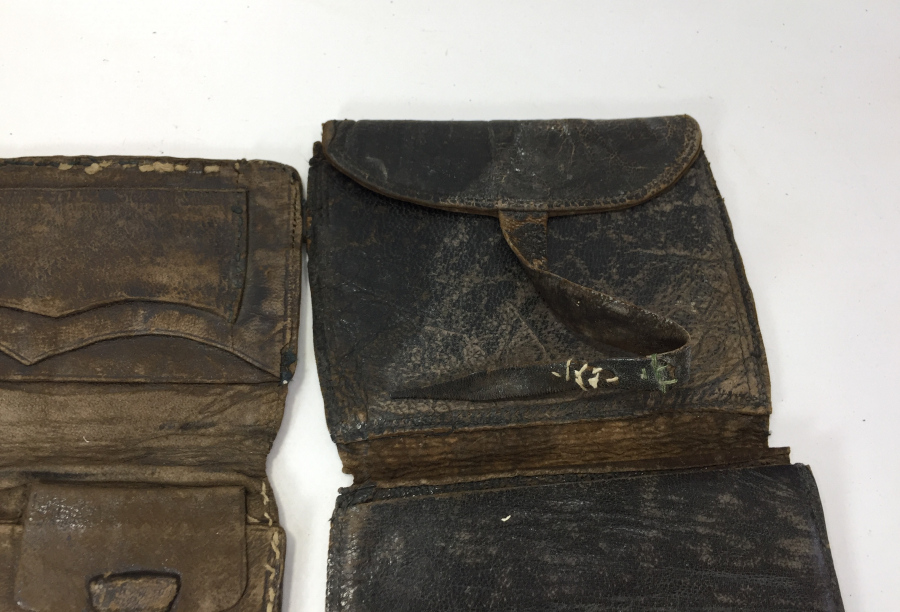 OSMANLI DÖNEMİ 2 ADET SUBAY CÜZDANI