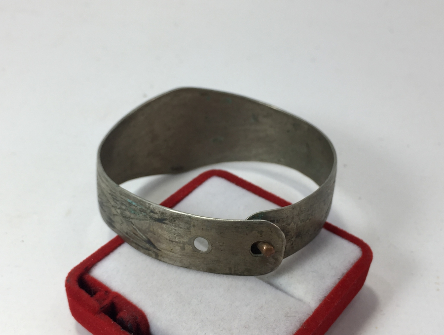 OSMANLI DÖNEMİ AY YILDIZLI VE SAVATLI VAN İŞİ BİLEZİK