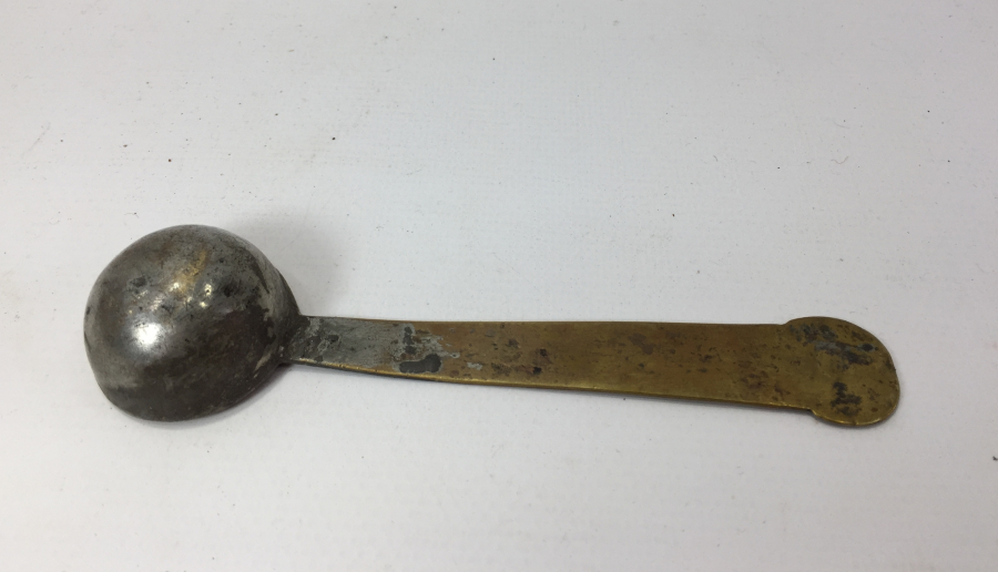 OSMANLI DÖNEMİ DÖNEMİ ÜZERİ YAZILI HİLALİ AHMER İLAÇ ÖLÇEK KAŞIĞI