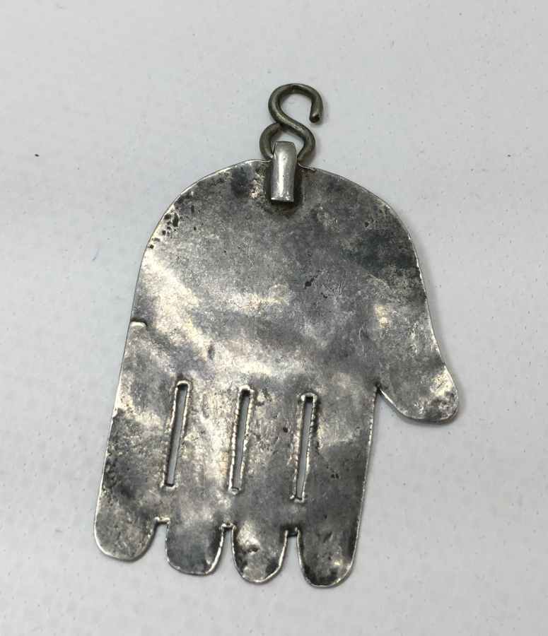 OSMANLI DÖNEMİ TEKKE İŞİ GÜMÜŞ NADİR KOLYE