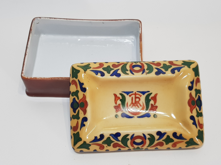 OSMANLI DÖNEMİ TUR-MAC CONSTANTİNOPLE KAPAKLI ŞEKERLİK