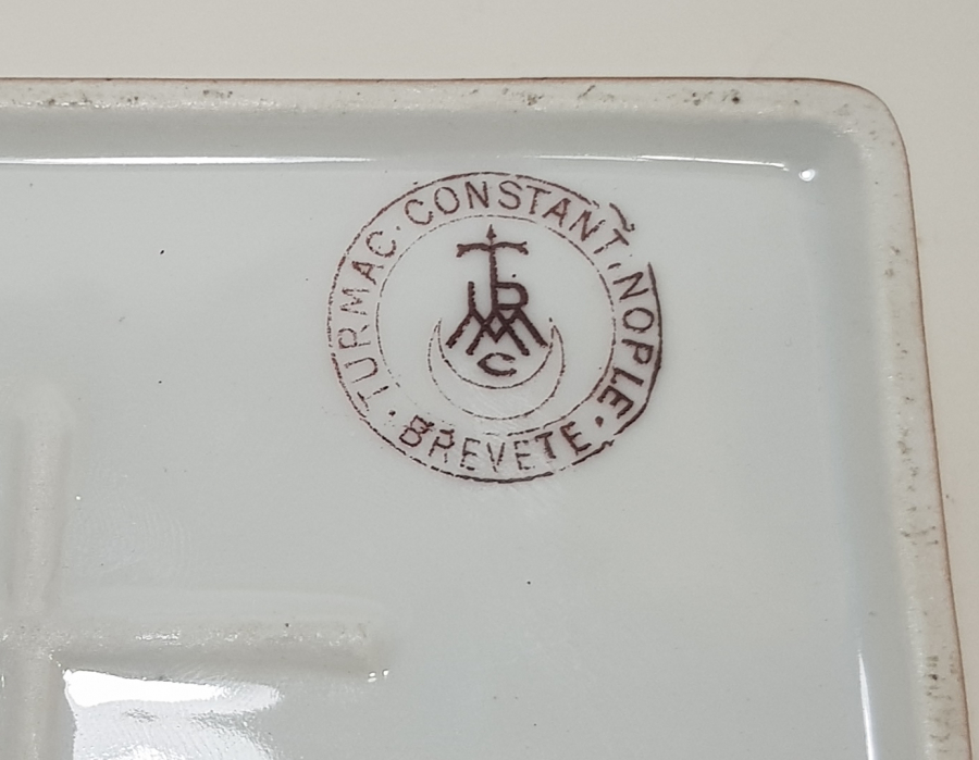 OSMANLI DÖNEMİ TUR-MAC CONSTANTİNOPLE KAPAKLI ŞEKERLİK