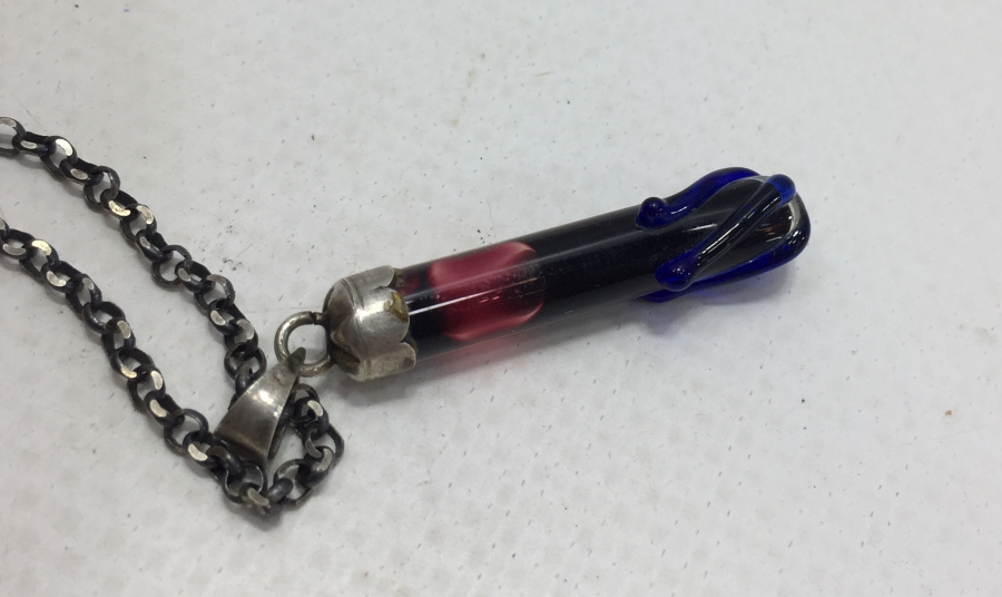 ZİNCİRİNE KADAR HERŞEYİYLE ORJİNAL MURANO GÜMÜŞ KOLYE