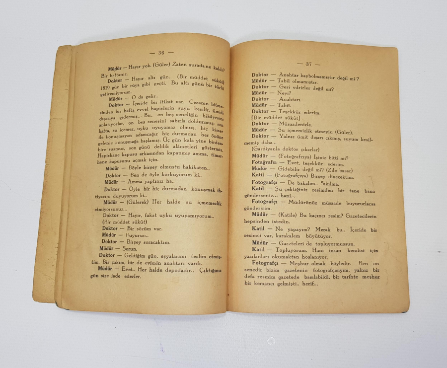 1934 NAZIM HİKMET İLK BASKI KİTAP: UNUTULAN ADAM 