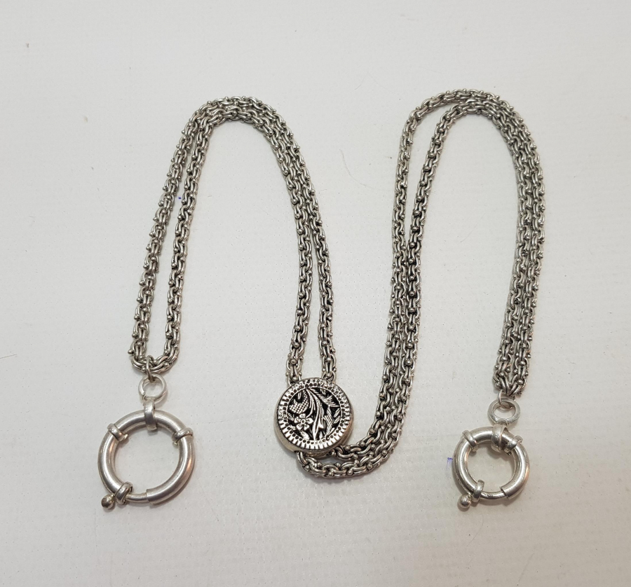 ARNAVUT ZİNCİRİ GÜMÜŞ SAAT KÖSTEĞİ