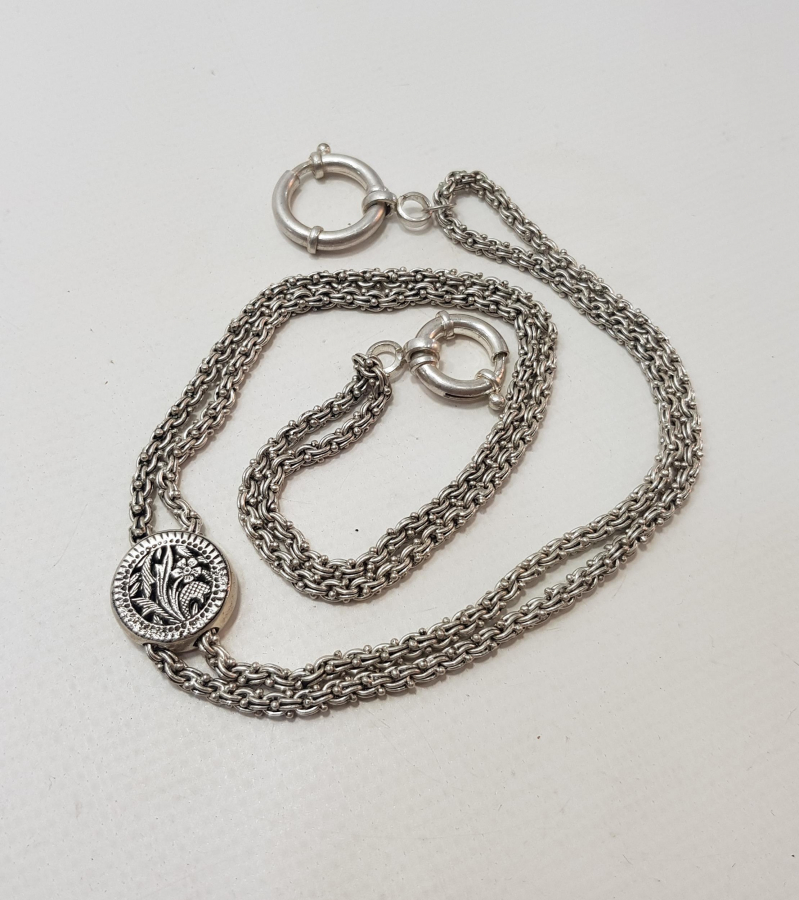 ARNAVUT ZİNCİRİ GÜMÜŞ SAAT KÖSTEĞİ