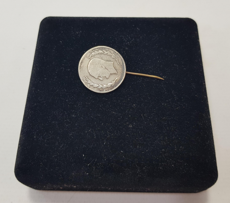 ATATÜRK'LÜ DOĞUBANK GÜMÜŞ MADALYON ROZET