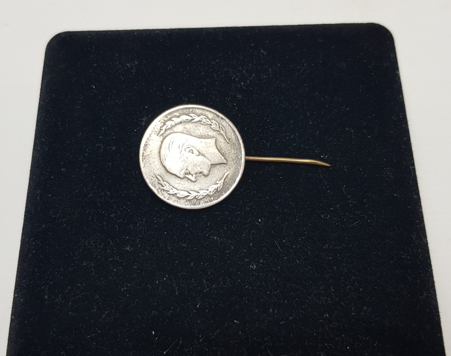 ATATÜRK'LÜ DOĞUBANK GÜMÜŞ MADALYON ROZET