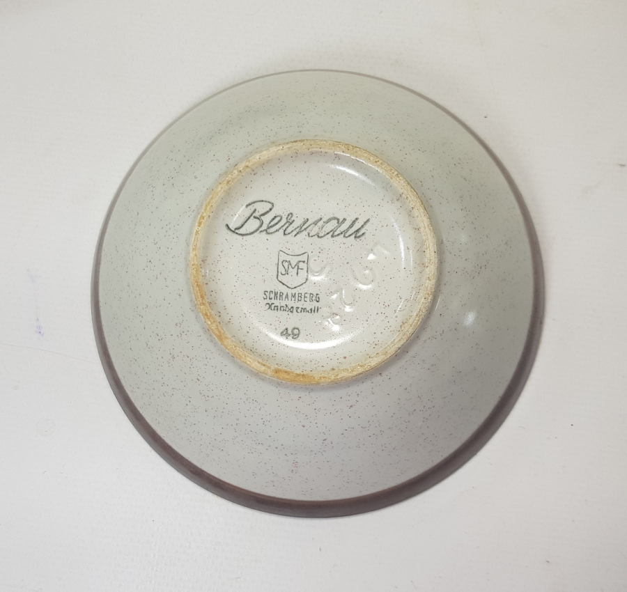 BERNAU SCHRAMBERG BİR KİŞİLİK PORSELEN YEMEK SERVİS SETİ 