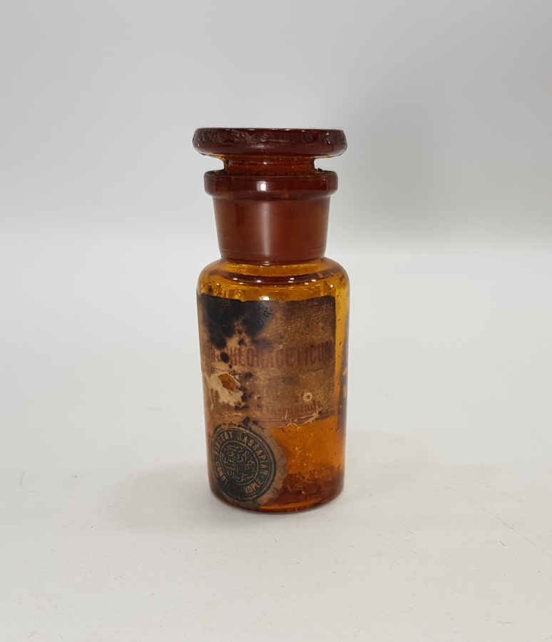 CONSTANTINOPLE... OSMANLICA YAZILI İLAÇ ŞİŞESİ 