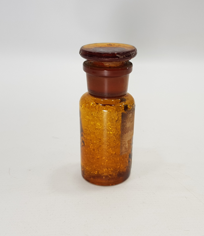 CONSTANTINOPLE... OSMANLICA YAZILI İLAÇ ŞİŞESİ 