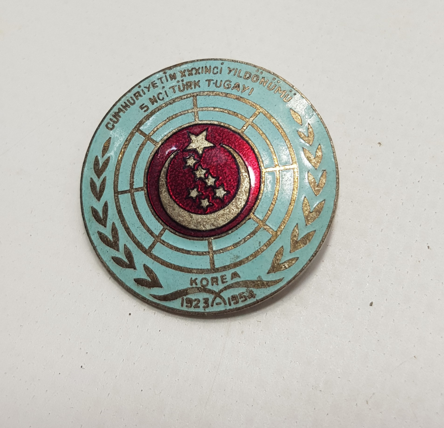 KORE SAVAŞI 5. TÜRK TUGAYI MİNELİ ROZET