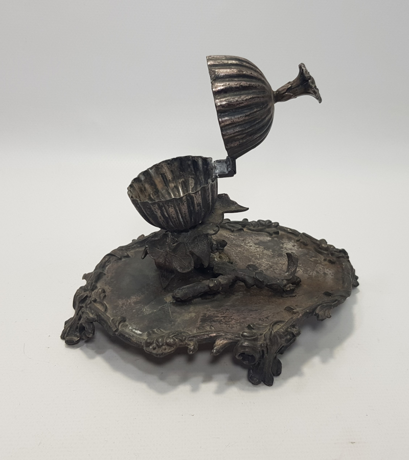 OSMANLI DÖNEMİ GÜMÜŞ BUHURDANLIK 