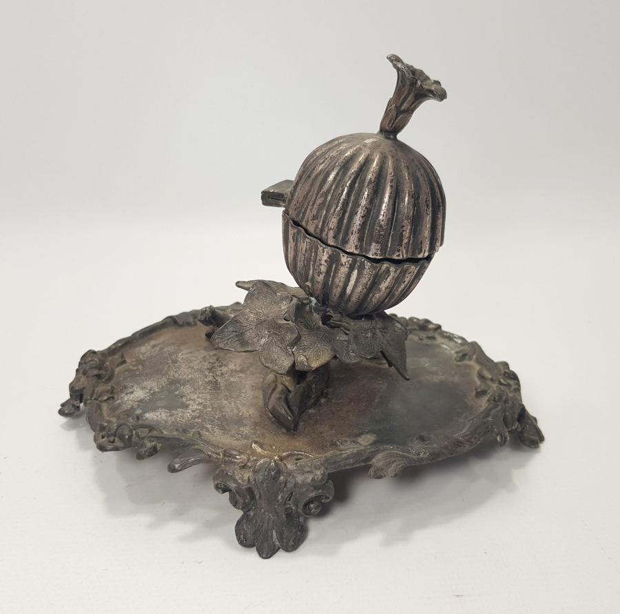 OSMANLI DÖNEMİ GÜMÜŞ BUHURDANLIK 