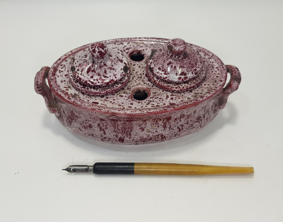 OSMANLI DÖNEMİ SERAMİK ÜZERİ EMAYE KAPLI HOKKA TAKIMI 