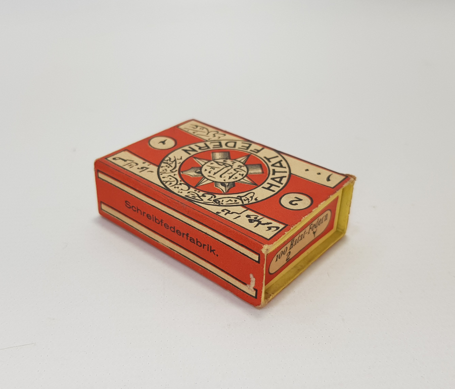 OSMANLICA YAZILI BİR KUTU HATTAT DİVİT UÇLARI