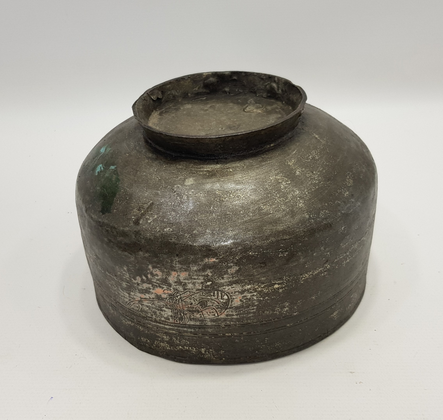 SARAY İŞİ BAKIR ÇORBA KASESİ: SAHİBİ ÖMER PAŞA 