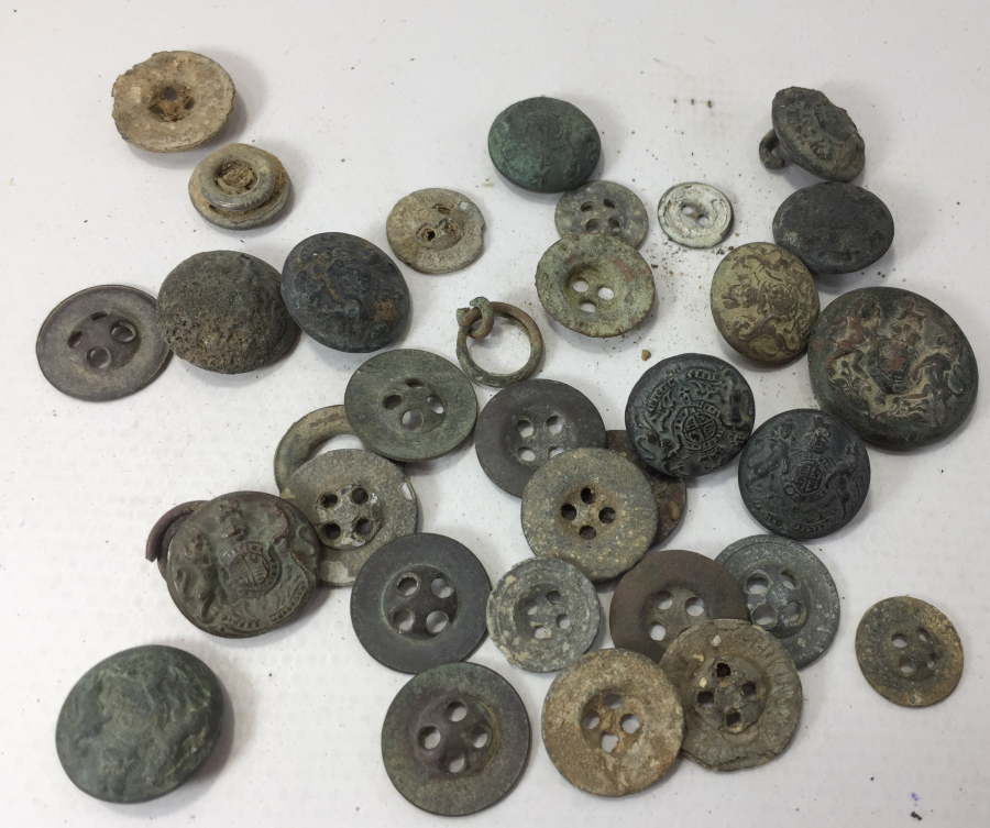 1. DÜNYA SAVAŞI ÇANAKKALE CEPHESİ ASKER DÜĞMELERİ