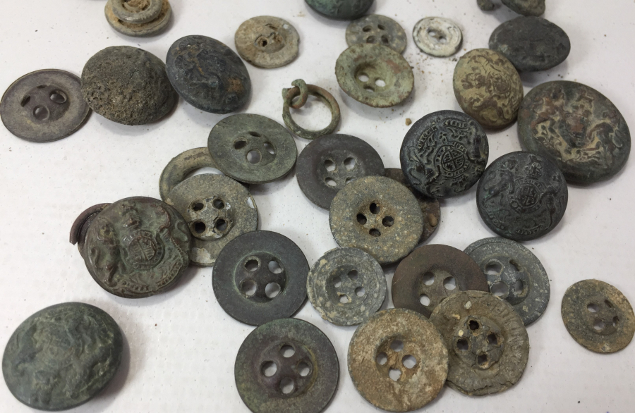 1. DÜNYA SAVAŞI ÇANAKKALE CEPHESİ ASKER DÜĞMELERİ