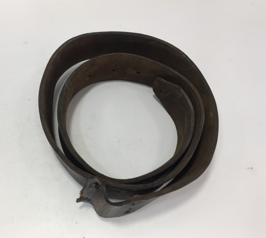 1. DÜNYA SAVAŞI ÜZERİ OSMANLICA YAZILI SUBAY KEMERİ