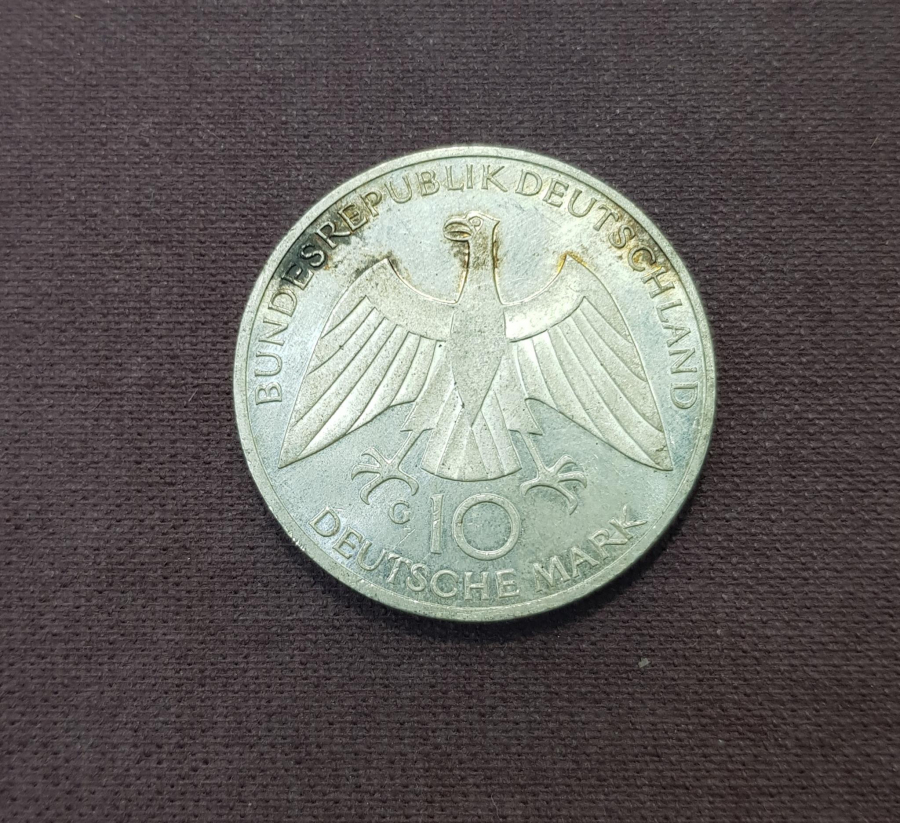 1972 MÜNİH OLİMPİYATLARI HATIRA PARA GÜMÜŞ 10 MARK 