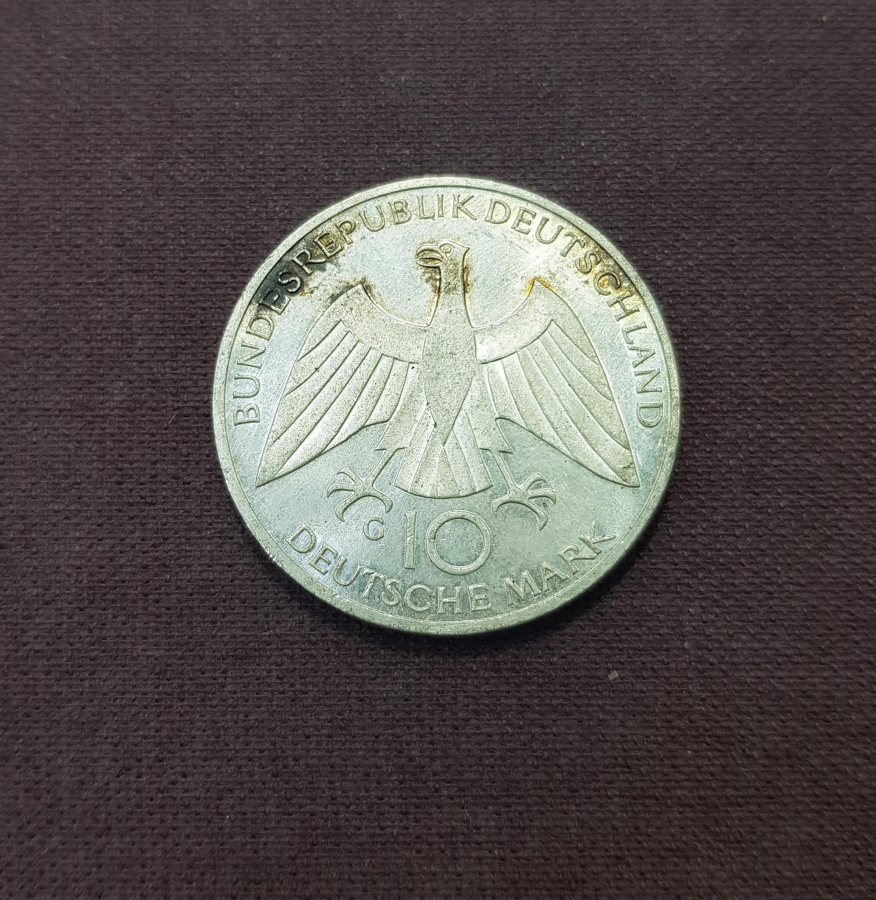 1972 MÜNİH OLİMPİYATLARI HATIRA PARA GÜMÜŞ 10 MARK 