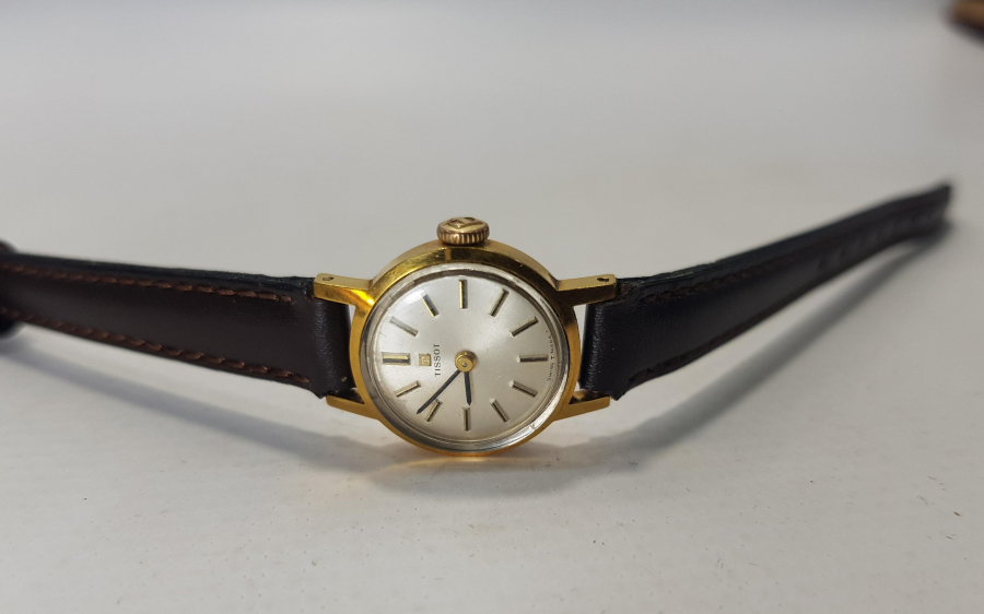 ALTIN KAPLAMA TISSOT KOL SAATİ