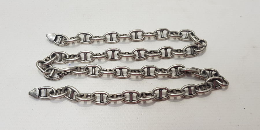 BÜYÜK BOY GÜMÜŞ ERKEK KOLYE 