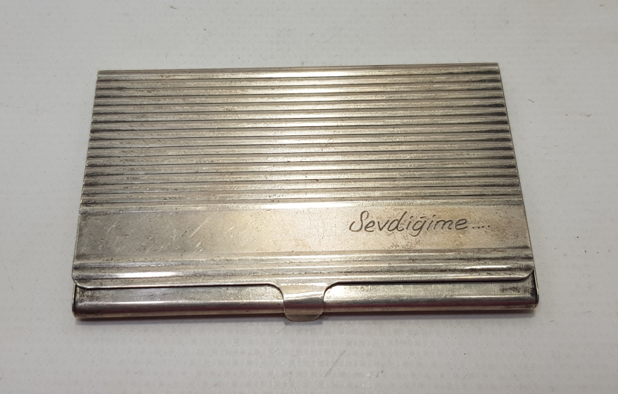 GÜMÜŞ KARTVİZİTLİK