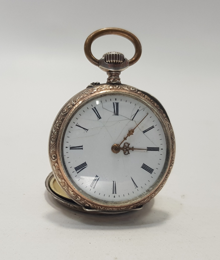 GÜMÜŞ KASA ZENNE CEP SAATİ