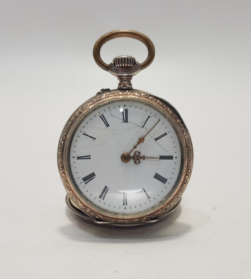 GÜMÜŞ KASA ZENNE CEP SAATİ