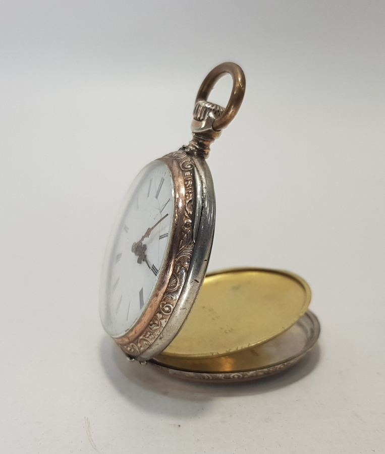 GÜMÜŞ KASA ZENNE CEP SAATİ