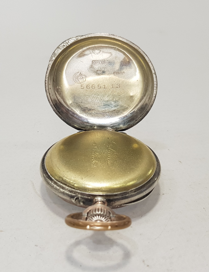 GÜMÜŞ KASA ZENNE CEP SAATİ